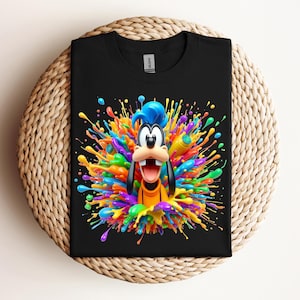Disney Watercolor Goofy Shirt, Disney Goofy Shirts, Disney Vacation Shirt, Disneyworld Shirts, Goofy Shirt, Disney Shirt, Disneyland Shirt