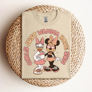Moletom Disney Minnie Daisy Summer, Meninas Só Querem Ter Sol Suado, Moletom Disney Besties, Suéter Disneyworld, Suéter Disney Summer