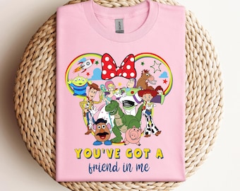You've Got A Friend In Me Shirt, Disney Toy Story Shirt, Disney Trip Shirt, Disney Friends T-Shirt, Toy Story Characters Shirt, Best Friends