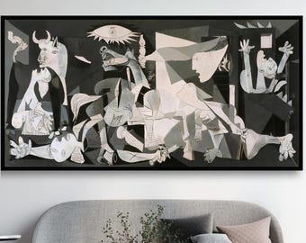 Guernica by Picasso Print: Cubist Abstract Art (Digital Download)