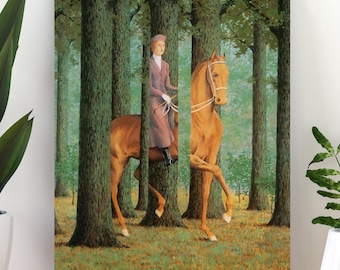 Chevaux surréalistes « The Blank Signature » de René Magritte (téléchargement numérique)