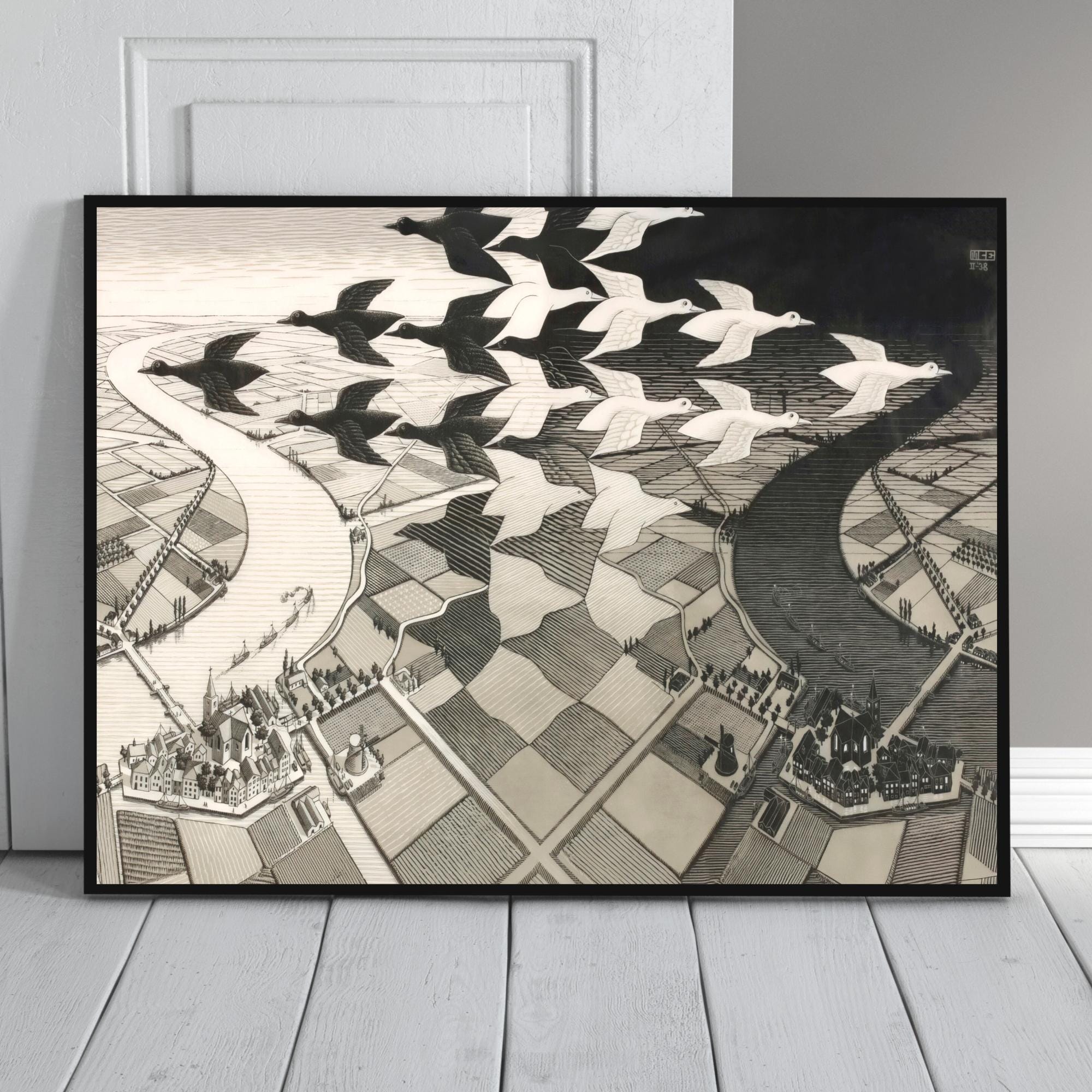 Mc escher birds - Etsy 日本