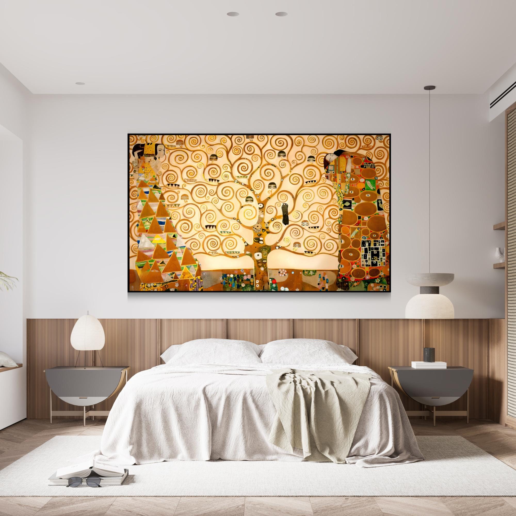 Gustav Klimt Tree of Life Print: Art Nouveau Home Decor (digital ...