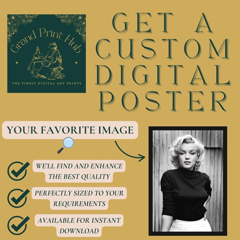 Custom Digital Poster