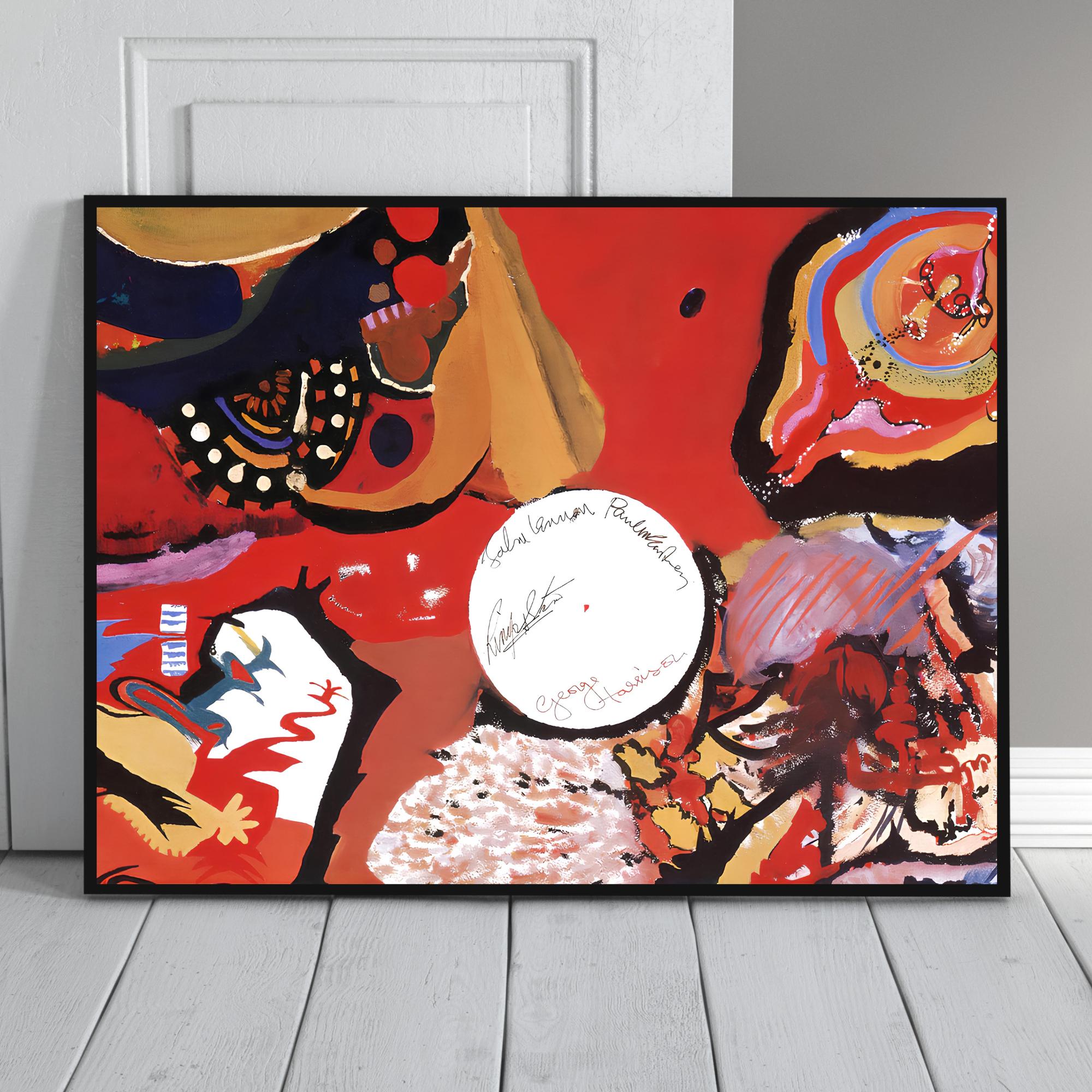 The Beatles "Images of a Woman" Abstract Art Print (Digital Download)
