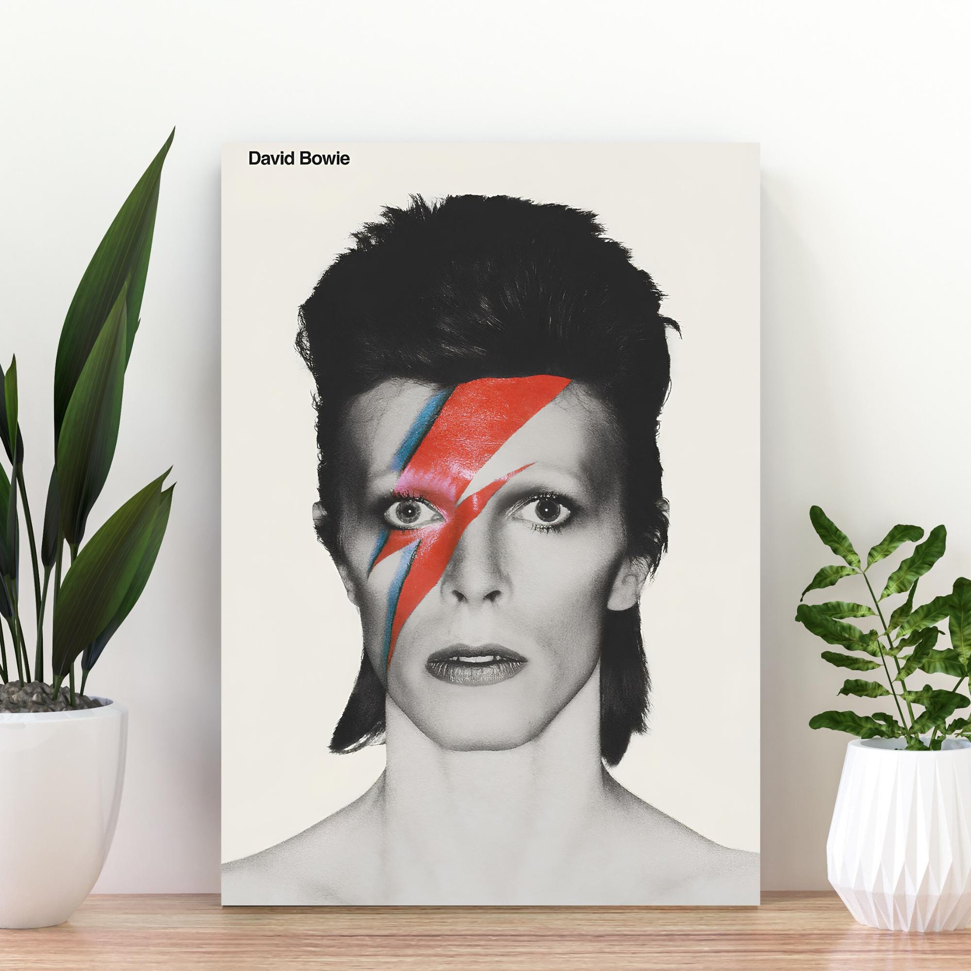 David Bowie Aladdin Sane Poster: Ziggy Stardust Album Cover