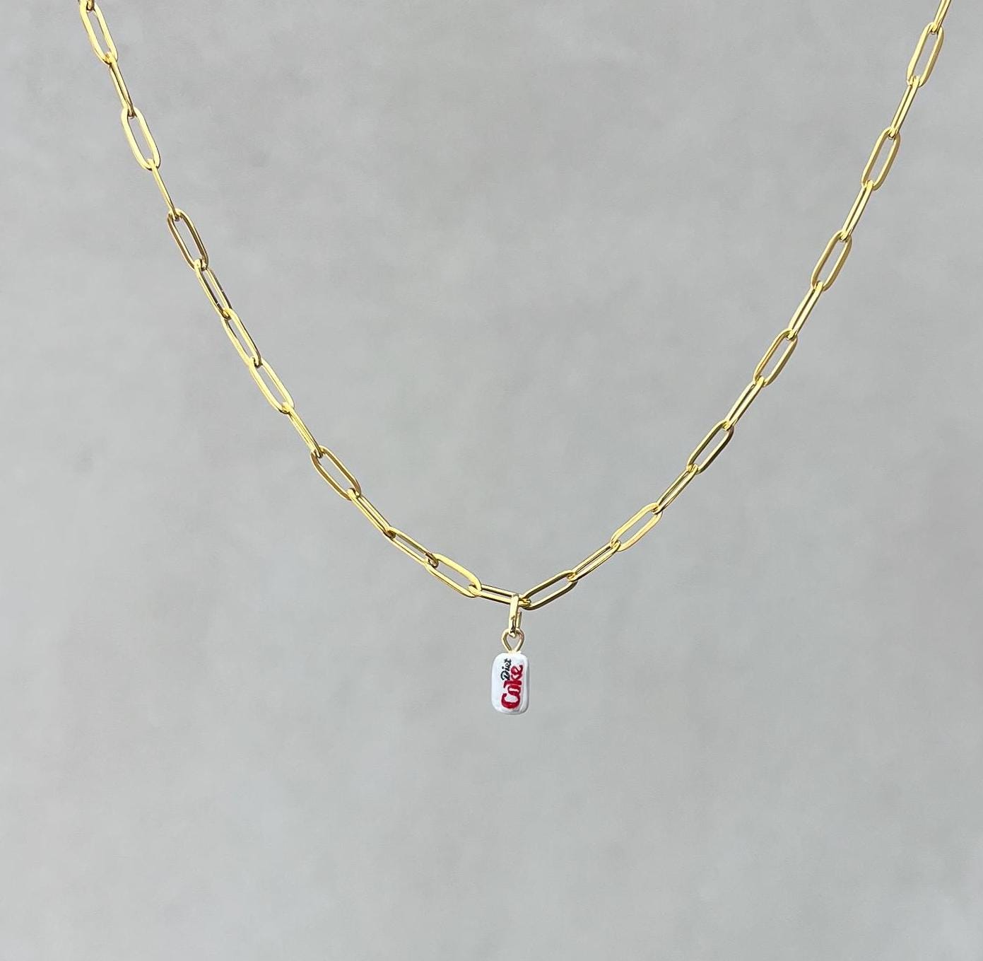 Diet Coke Ball Bead Necklace main image 0