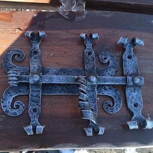 Door lock, door hardware, padlock, sliding door bolt, door latch with bolt, rustic decor, bolt,latch, door latch, gate latch, gate lock