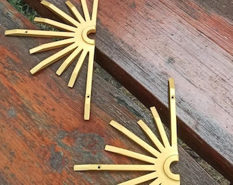 Gold Door Overlays: Luxury Home Decor, Door Trim (Pair)