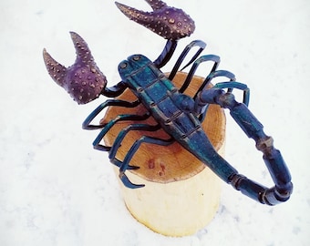 Geschmiedete Metallskorpion: Gothic Fantasy Home Decor