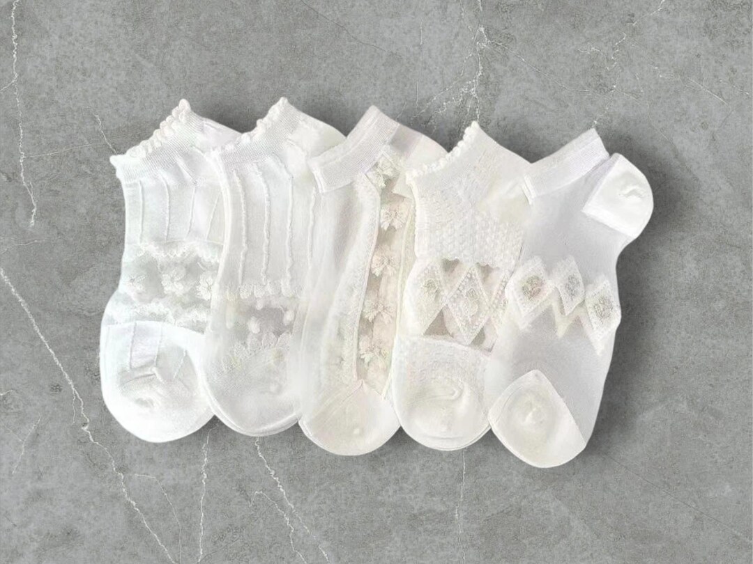 7 Pairs Women Casual Summer Short Socks main image 1