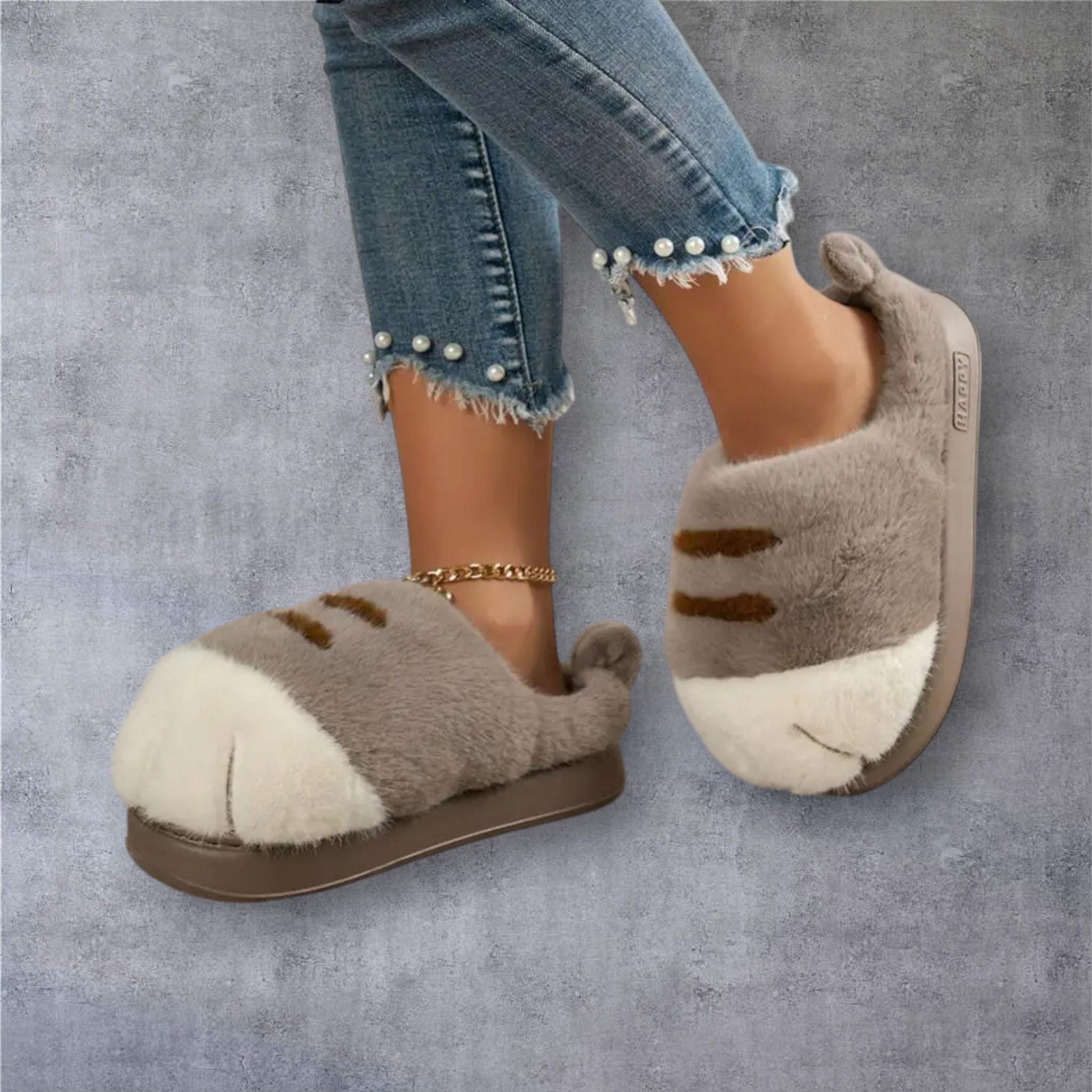 A1 Logics Sposa Ciabatte Ciabatte Invernali Pantofole Per Gatti