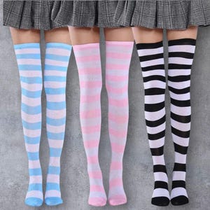 Knee-High Women&#39;s Socks - 3 Color Options, Warm & Comfortable, One-Size-Fits-Most