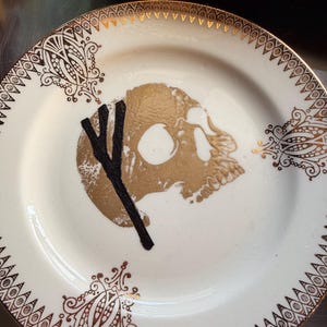 Offering Plate Trinket Dish Vintage Edwin M. Knowles American China 1937