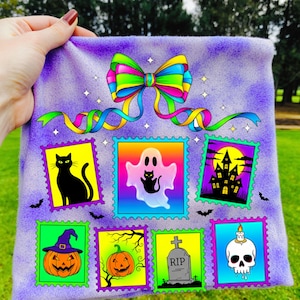 Neon Halloween Png, Retro Spooky Season PNG, Boo Ghost Coquette PNG, Pumpkin Halloween PNG, Preppy Halloween Digital Download