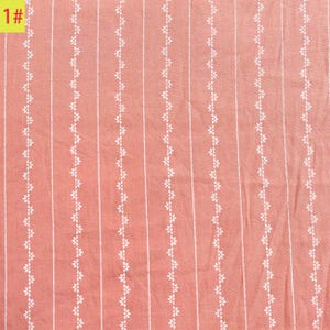 Floral Cotton Fabric: Dressmaking, Curtains, Home Decor - 55&quot; Wide