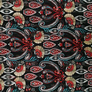 Floral Chiffon Fabric: 59&quot; Wide Polyester Dress Fabric