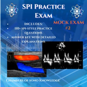 Ultrasound Physics SPI Mock Exam: 110 ARDMS-Style Questions (PDF Download)