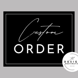 Demande de commande personnalisée