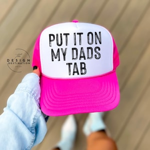 Put It On My Dads Tab || Digital File for Sublimation, DTF, Screen Print, Vinyl, Etc. PNG