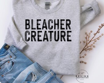 Bleacher Creature || Digital File for Sublimation, DtF, Screen Print, Vinyl, Etc. Png