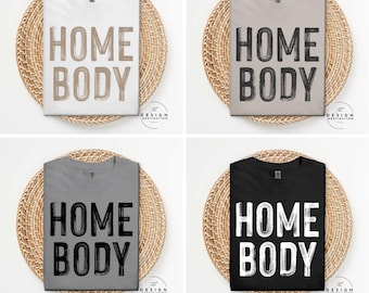 Homebody Neutral Set of 4 || Digital Files for Sublimation, DTF, Screen Print, Vinyl, Etc. PNG