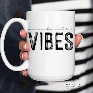 Vibes do personagem principal || Arquivo digital para sublimação, PNG