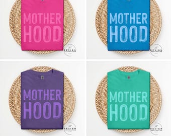 Motherhood Pastel Monotone Set of 4 || Digital Files for Sublimation, DTF, Screen Print, Vinyl, Etc. PNG