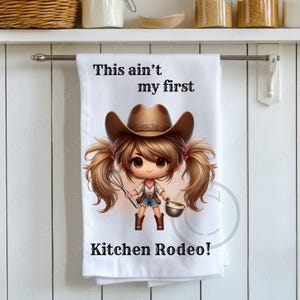 Funny Kitchen Towel PNG Digital Download for Sublimation – Farmhouse & Cottagecore Tea Towel Art, Rustic Kitchen Decor Printable