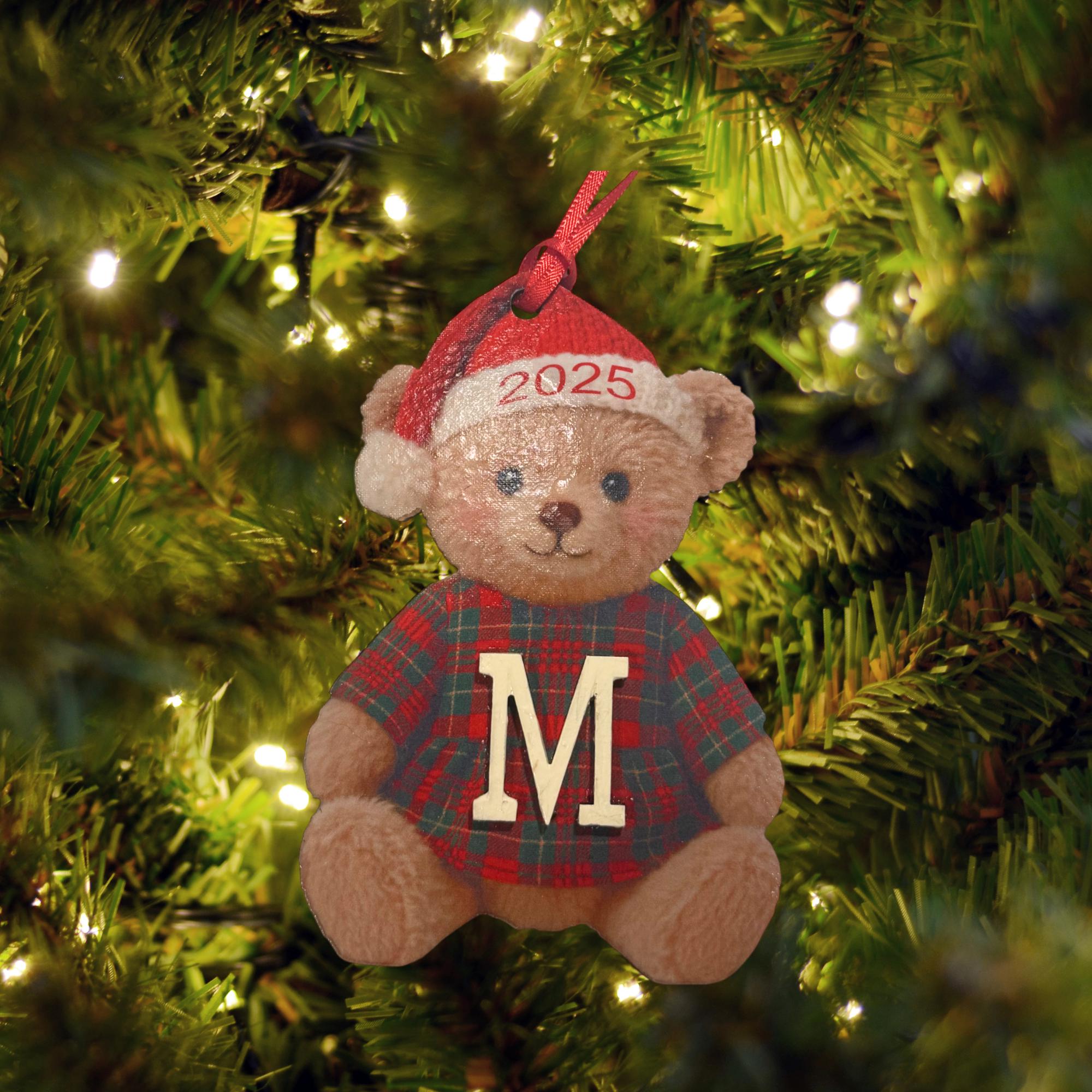 Teddy Bear Christmas Ornaments - Etsy Canada