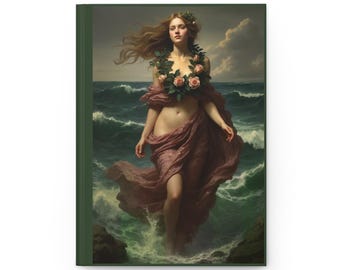 Diario de tapa dura Venus Afrodita: Diosa del amor, la belleza y el arte