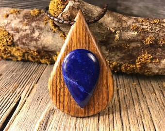 Wood, Wooden pendant/ necklace