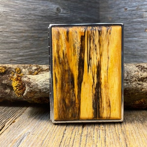 Holz, Business / Kreditkarte, Brieftasche, Zigarettenetui: AAAAA Gallery grade Ahorn