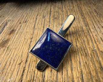 Tie Clip: Royal Lapis Lazuli