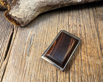 Wooden Money clip: AAAA Gallery grade Rosewood (Chromed Steel)