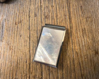 Money clip: AAAAA Gallery grade white Mother of pearl