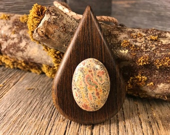 Wood/Wooden Pendant Necklace