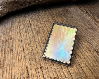 Money clip: AAAAA Gallery Grade gold Mother of Pearl