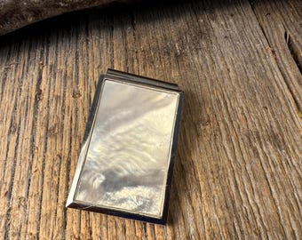 Money clip: AAAAA Gallery grade white Mother of pearl