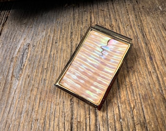 Money clip: AAAAA Gallery Grade Mexican Abalone( curly cut)