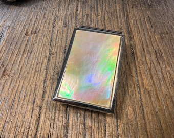 Money clip: AAAAA Gallery Grade gold Mother of Pearl