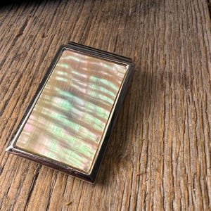 Prendedor de dinheiro: Abalone mexicano de qualidade de galeria AAAAA (corte encaracolado)
