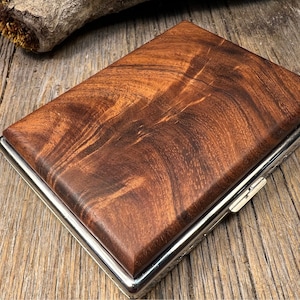 Holz / Holz, Business / Kreditkarte, Brieftasche, Heilkraut / Zigarettenetui: AAAAAA Möbelqualität Antique Florida Mahagoni