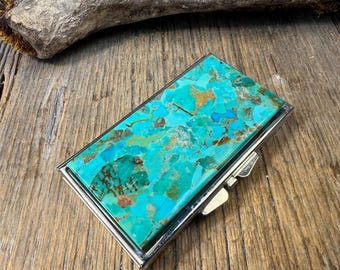 Arizona Turquoise, Pill case/ Keepsake container