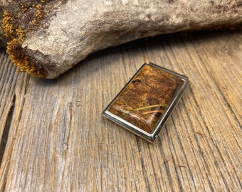 Wood/ Wooden Money clip: AAAA Spalted Maple Burl