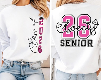 Class of 2026 PNG Senior 2026 Sublimation Design | Graduation 2026 PNG | Senior Class of 2026 Shirt PNG | Digital Download