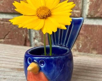 Bird Vases!! - Hand-made Pottery