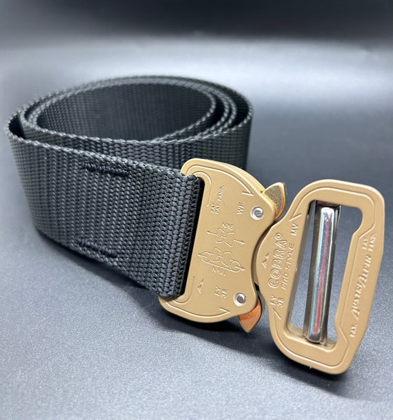 Cobra Buckle Belt 1 5 Black Berry compatibele singelband met