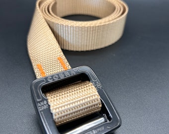 Cobra Tri-Glide Buckle Belt - 1” -  Khaki