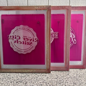 Pre-Burned Screens, Screen Printing Screens, 20x24 Screens